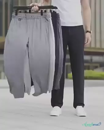 Ultra-Stretch Premium Comfort Trousers – Wrinkle-Free & Slim Fit